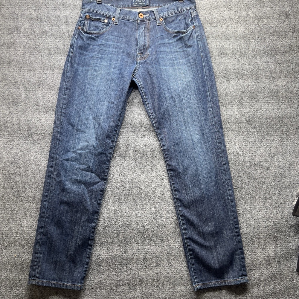 Lucky Brand 121 Slim Jeans Mens 30x30 Dark Wash Stretch‎ Denim Pants